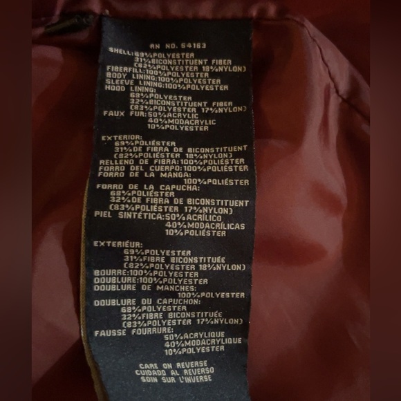 Used fair condition Tommy Hilfiger coat - Picture 7 of 9